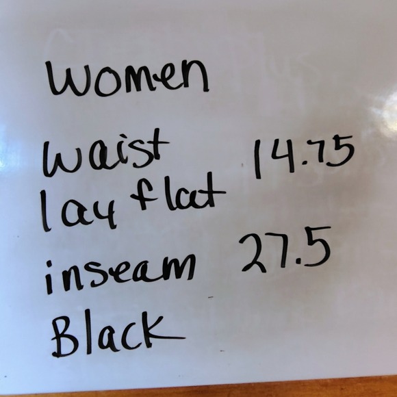 Dickies EDS Signature Black Petite Natural Rise Tapered Leg PullOn Scrub Pants M - Picture 10 of 10